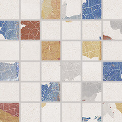 BETONICO, WDM06796, mozaika, 298x298x10, vícebarevná