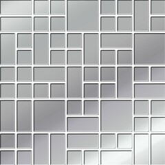 Platinum glass hexagon mosaic 25x25,8